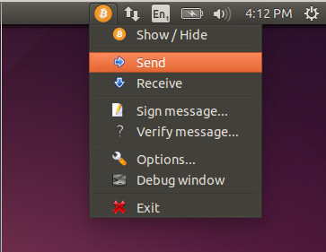 Bitcoin-Qt Tray Icon